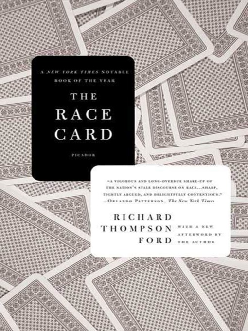 Title details for The Race Card by Richard Thompson Ford - Wait list